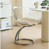 Designer's Creative Cream Home Acrylic Chair